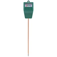 Medidor de humedad del suelo- sonda para medidor de humedad del suelo para plantas de jardín portátiles Biuzi